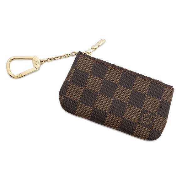 Louis Vuitton Pochette Damier Case Brown Ebene Wallet - Picture 1 of 7